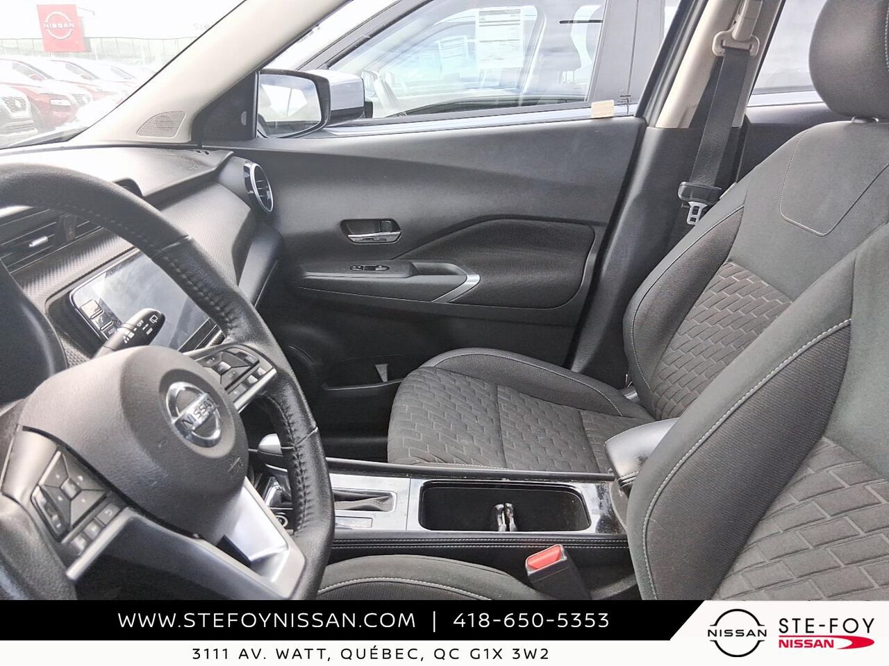 Nissan Kicks SV TA 2021 Gris Ste-Foy - photo #2