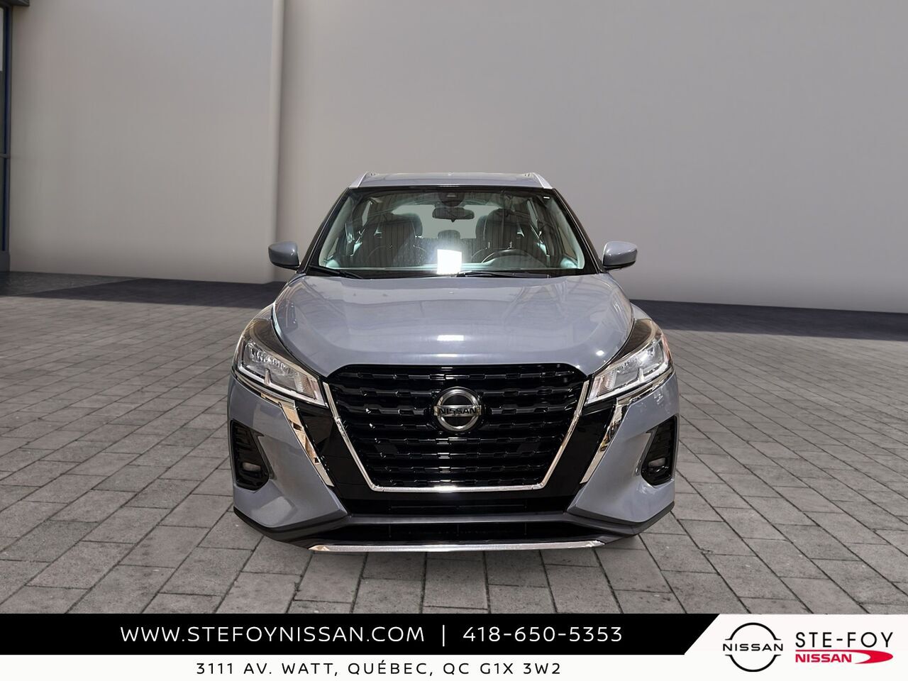 Nissan Kicks SV TA 2021 Gris Ste-Foy - photo #1