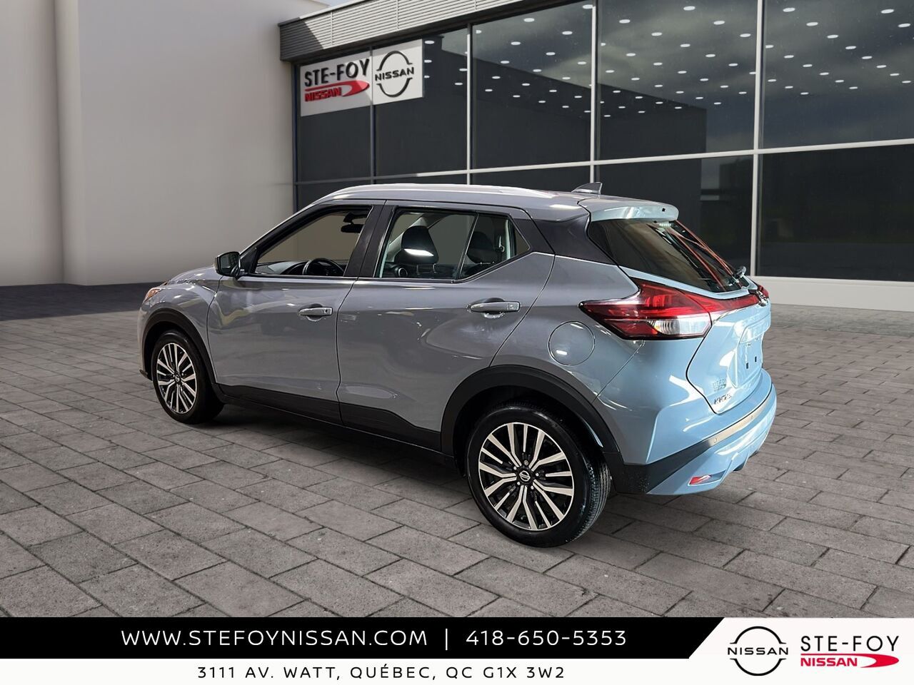Nissan Kicks SV TA 2021 Gris Ste-Foy - photo #3