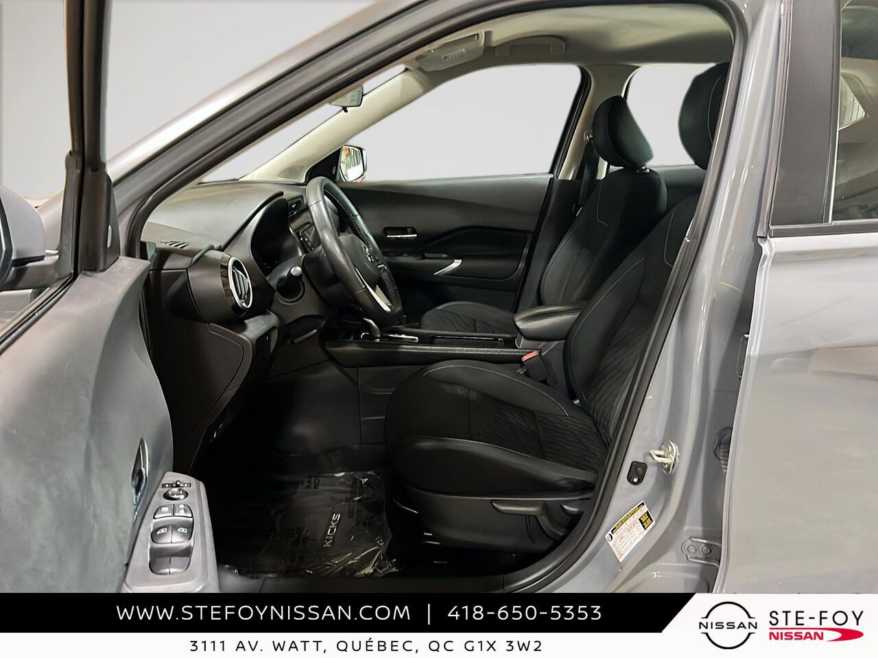 Nissan Kicks SV TA 2021 Gris Ste-Foy - photo #8
