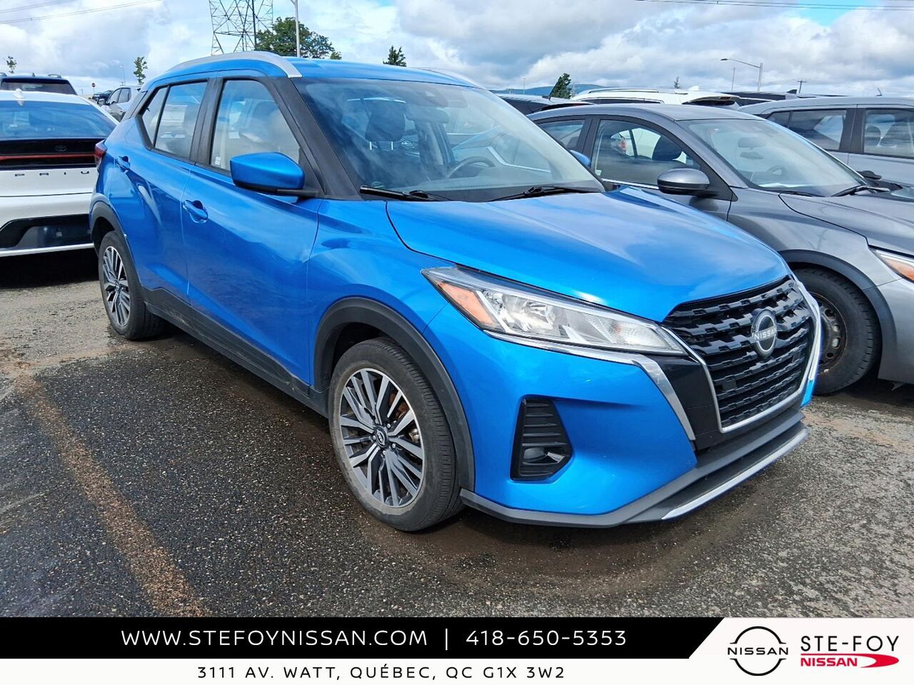 Nissan Kicks SV TA 2022 Bleu Ste-Foy - photo #0