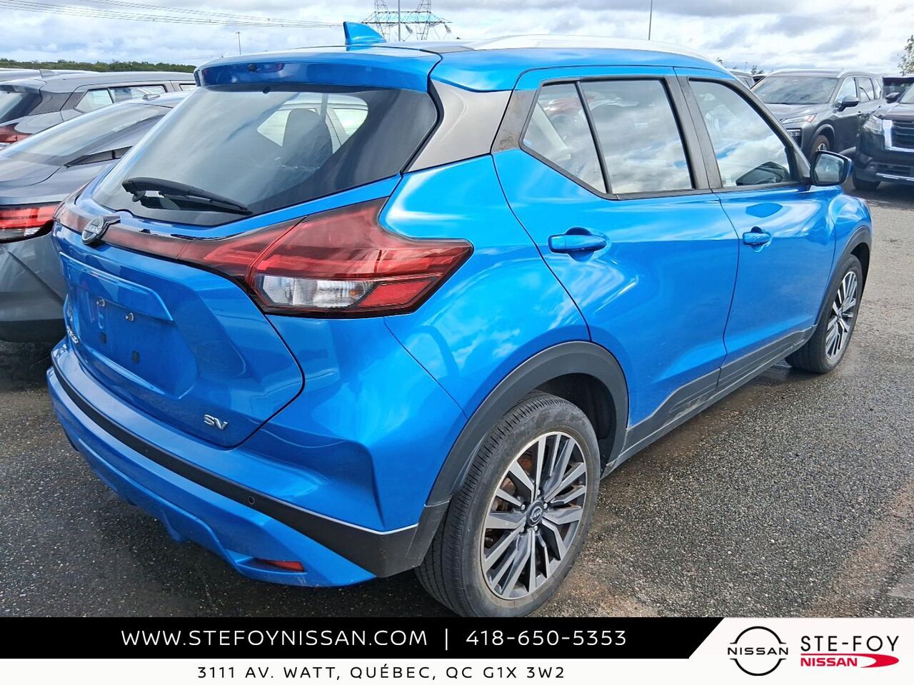 Nissan Kicks SV TA 2022 Bleu Ste-Foy - photo #1