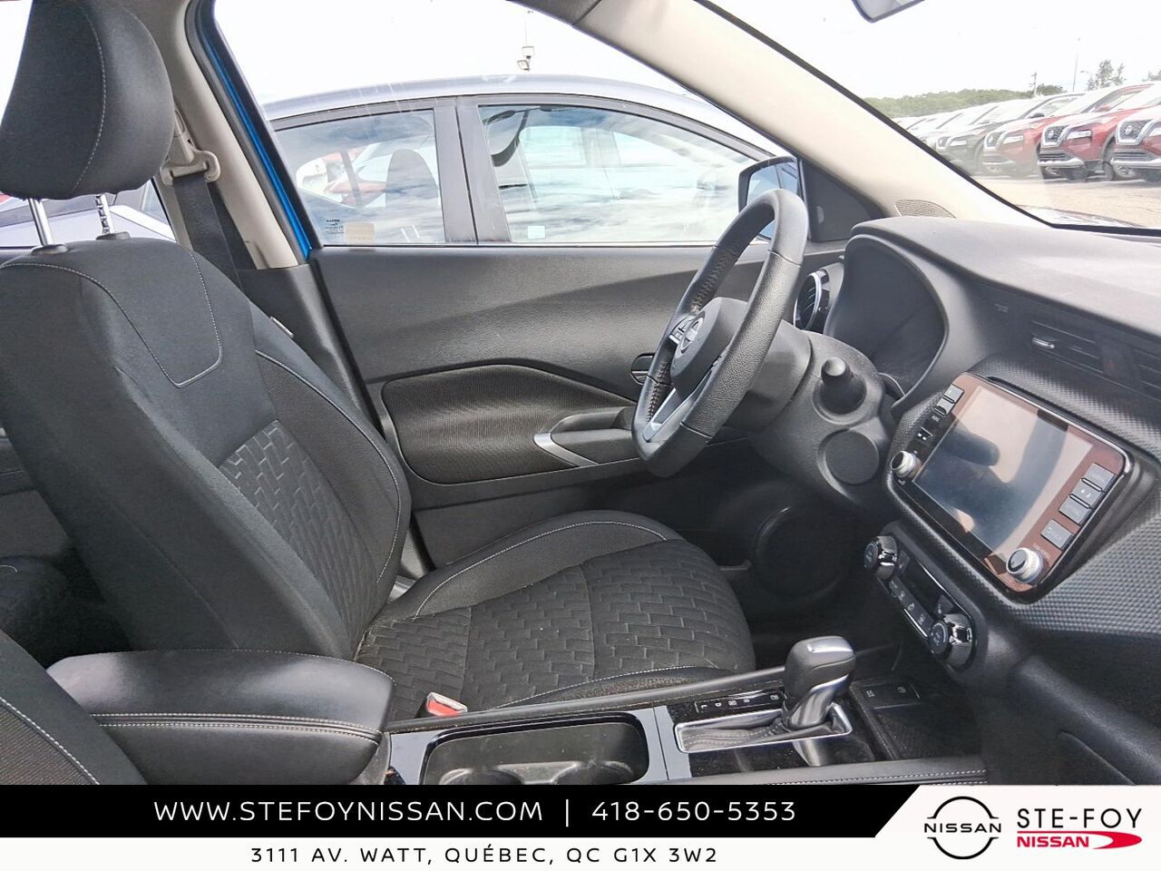 Nissan Kicks SV TA 2022 Bleu Ste-Foy - photo #2