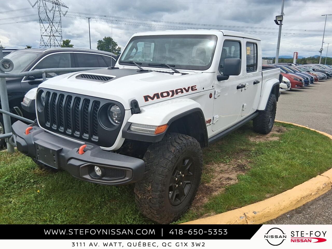 2023 Jeep Gladiator MOJAVE CREW CAB White Ste-Foy - photo #0