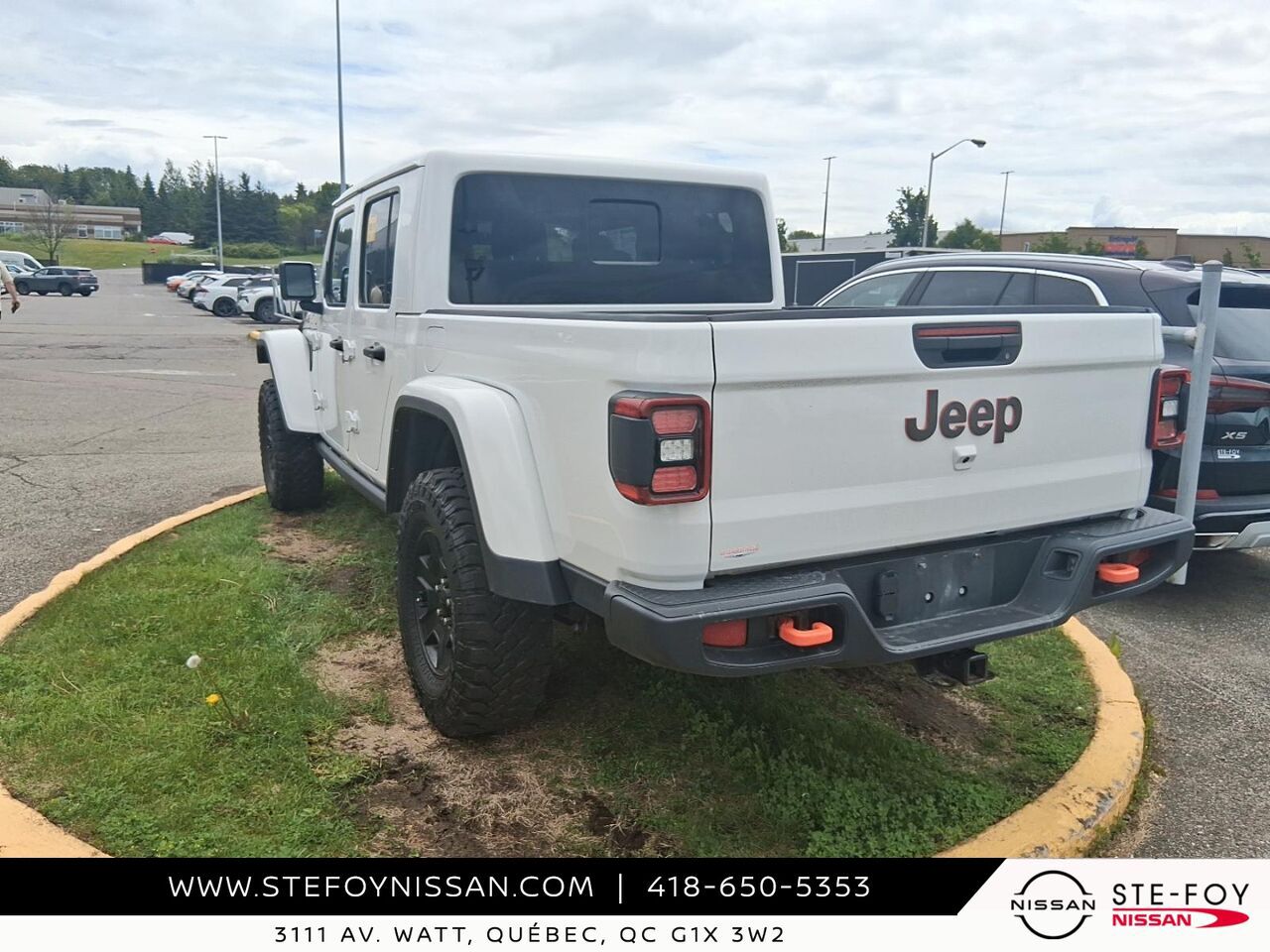 Jeep Gladiator MOJAVE CREW CAB 2023 Blanc Ste-Foy - photo #1