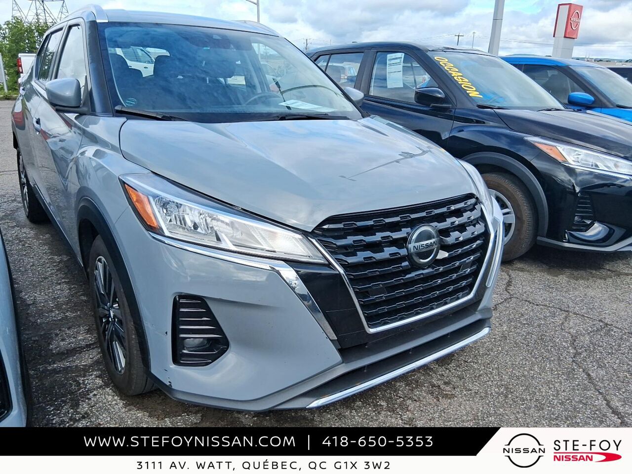 Nissan Kicks SV TA 2024 Gris Ste-Foy - photo #0
