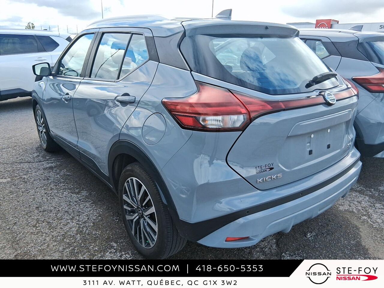 Nissan Kicks SV TA 2024 Gris Ste-Foy - photo #1
