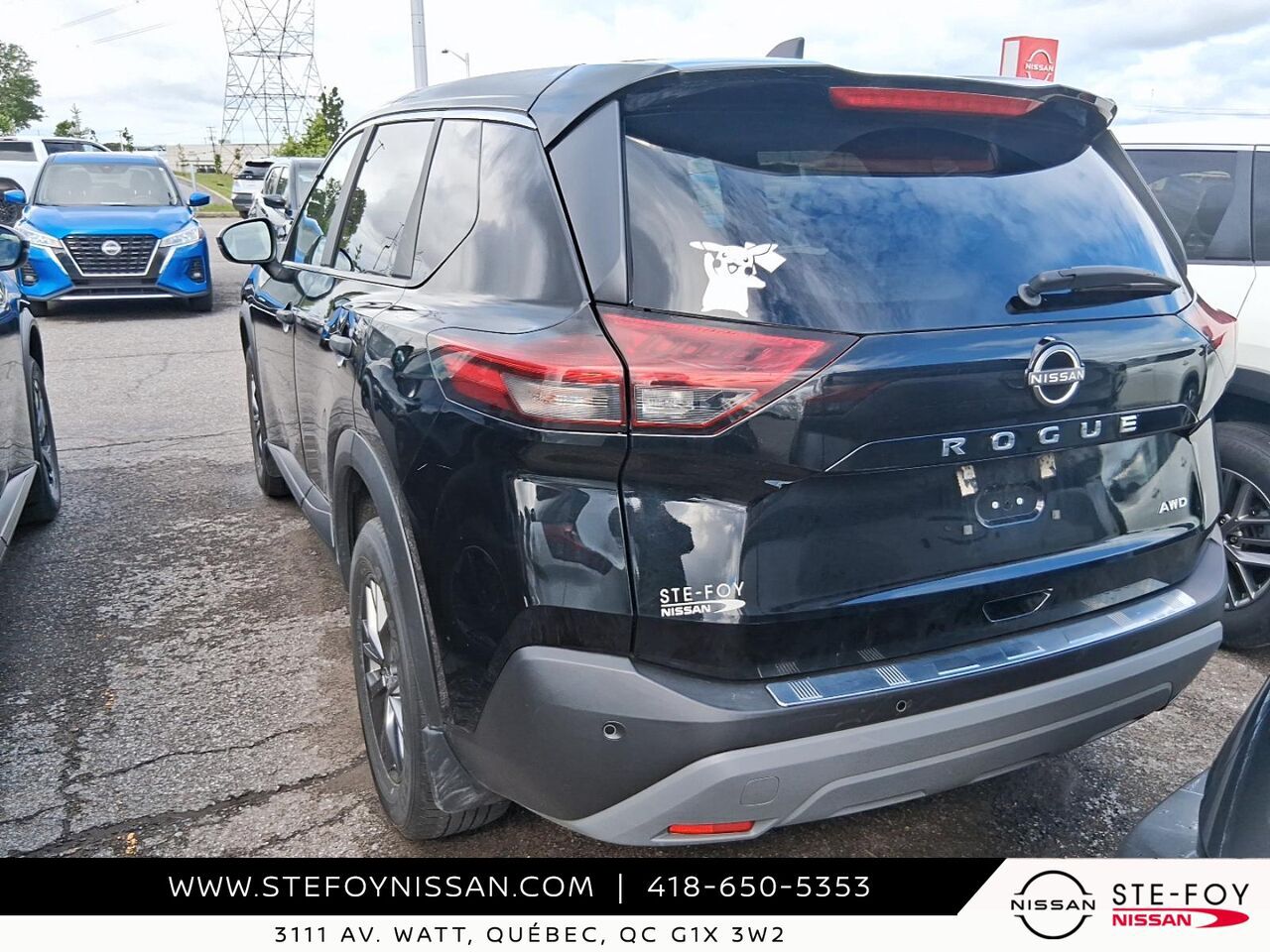 Nissan ROGUE S TRACTION INTEGRALE 2023 Noir Ste-Foy - photo #1