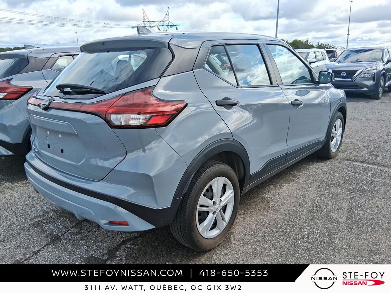 2021 Nissan Kicks S Grey Ste-Foy - photo #1
