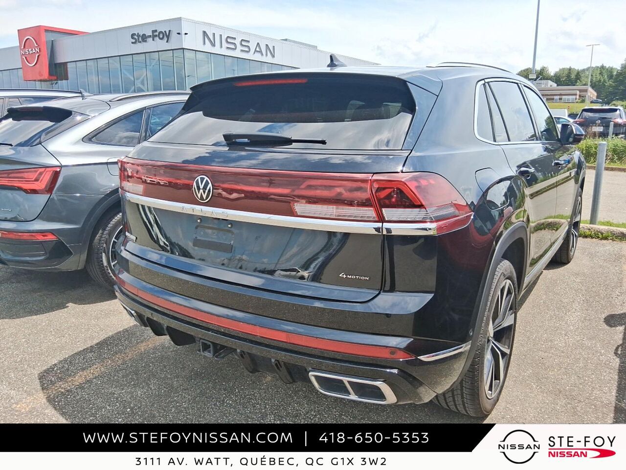 Volkswagen Atlas Cross Sport EXECLINE 2026 Noir Ste-Foy - photo #1