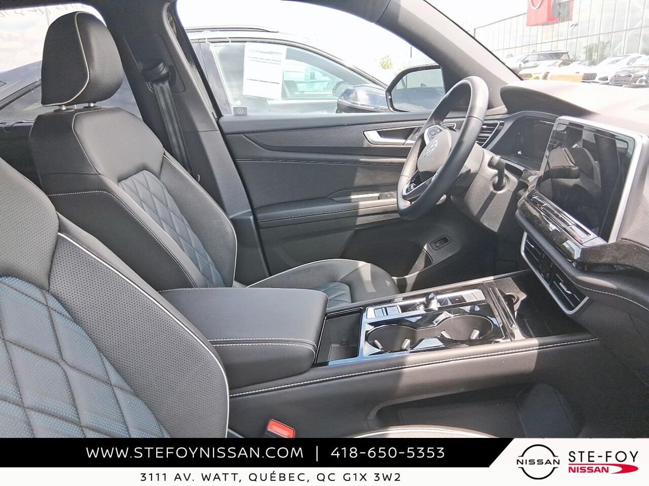 Volkswagen Atlas Cross Sport EXECLINE 2026 Noir Ste-Foy - photo #2