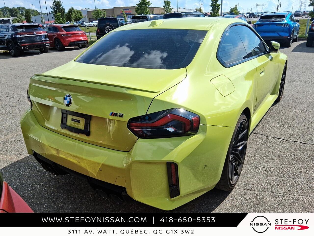 BMW M2 2025 Jaune Ste-Foy - photo #1