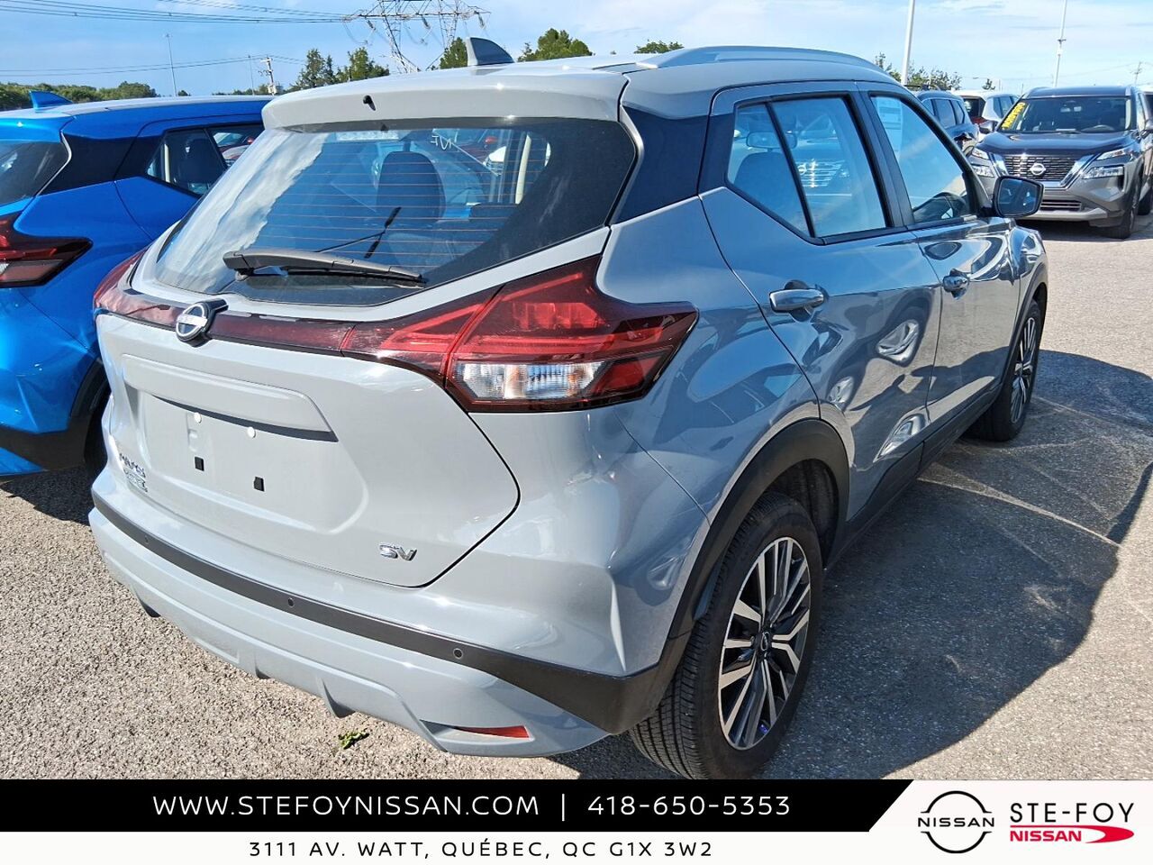 Nissan Kicks SV TA 2024 Gris Ste-Foy - photo #1