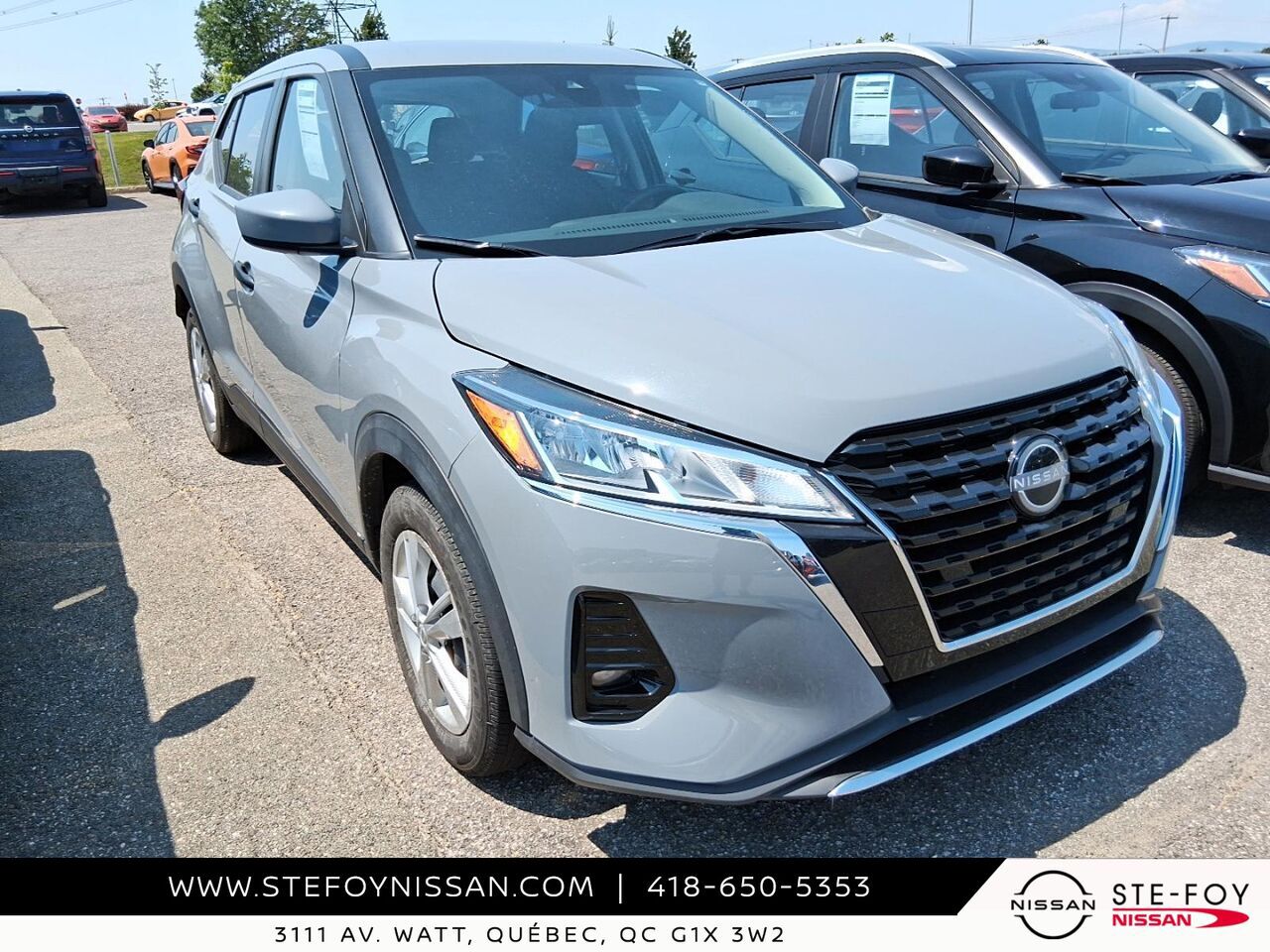 Nissan Kicks S TA 2024 Gris Ste-Foy - photo #0