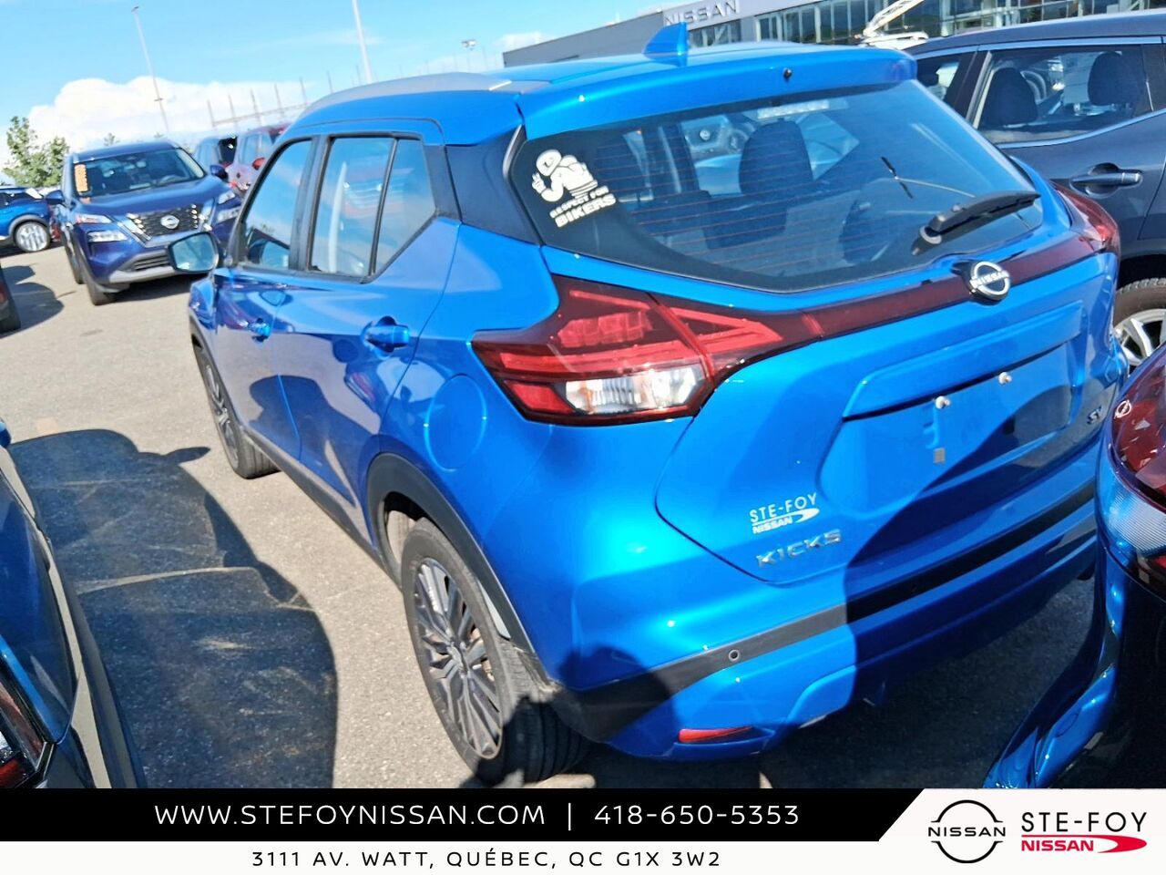 Nissan Kicks SV TA 2024 Bleu Ste-Foy - photo #1