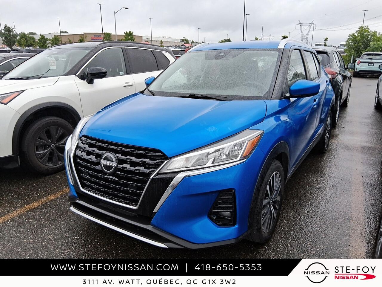 Nissan Kicks SV 2024 Bleu Ste-Foy - photo #0
