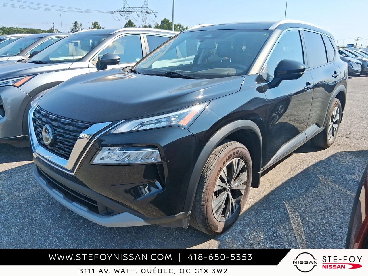 Nissan Rogue SV TI 2021 Noir Ste-Foy - photo #0