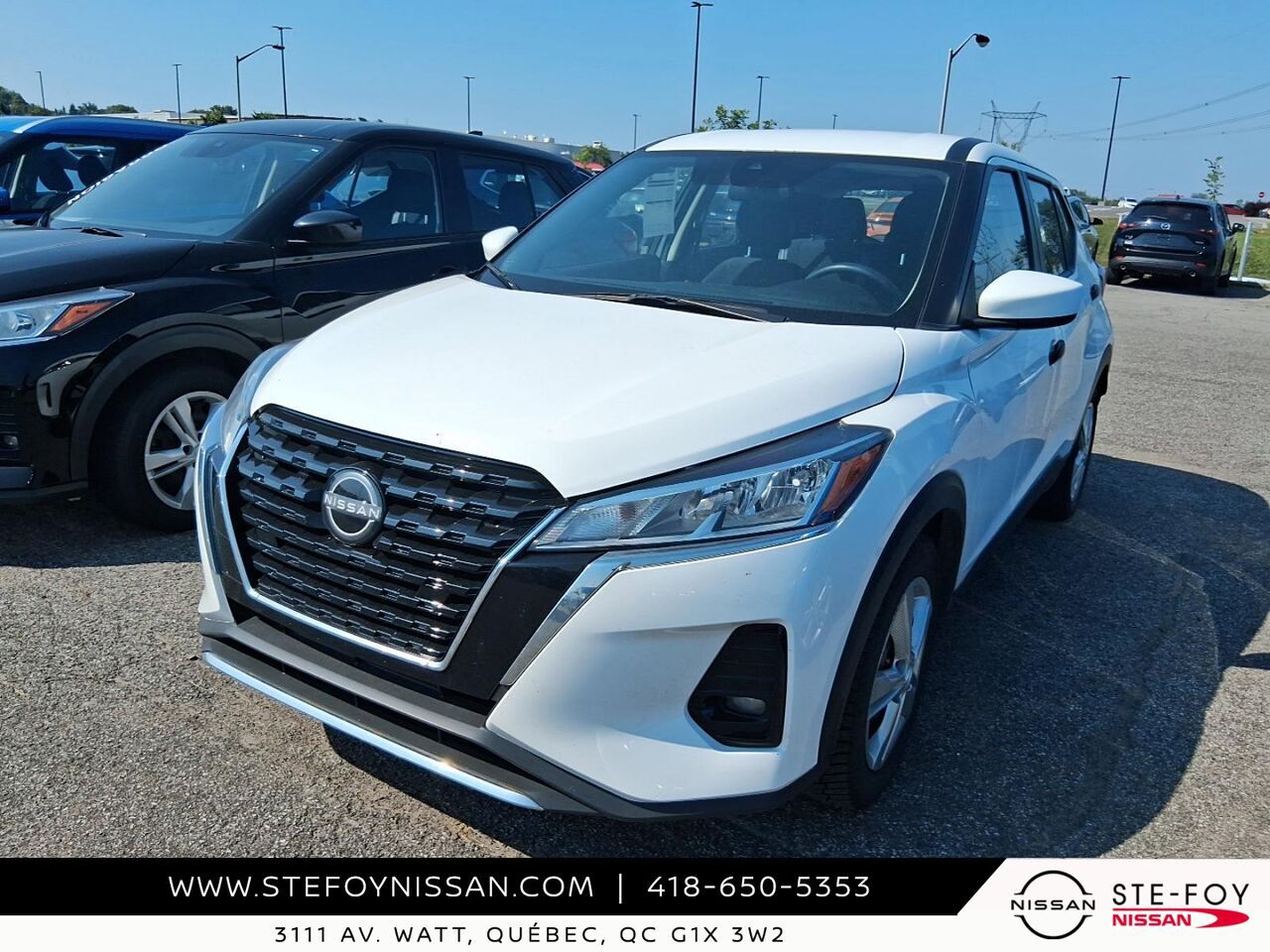 Nissan Kicks S 2024 Blanc Ste-Foy - photo #0