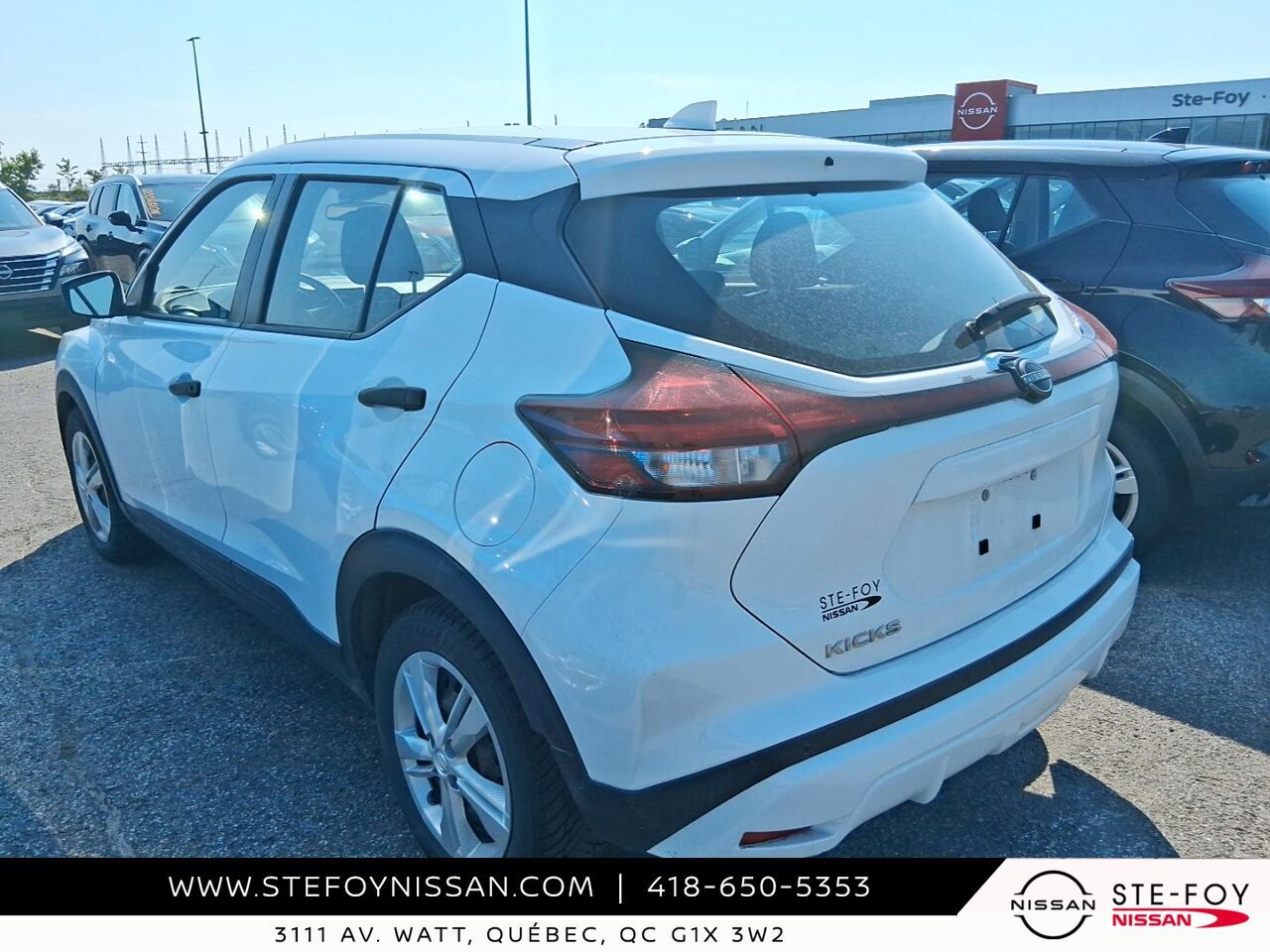 Nissan Kicks S 2024 Blanc Ste-Foy - photo #1