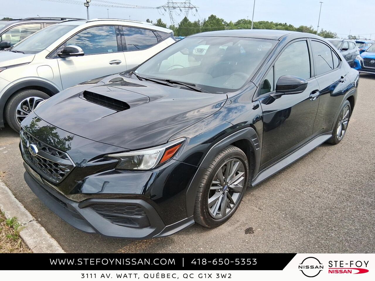 Black 2024 Subaru WRX Sedan All-Wheel Drive Manual