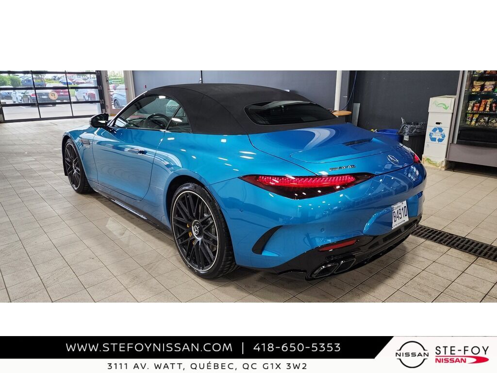 2023 Mercedes-Benz SL-Class AMG SL 63 Roadster IMPECCABLE COMME NEUF Blue Ste-Foy - photo #4