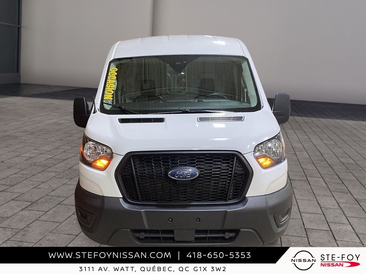 Ford Transit T-250 * TOIT MOYEN * R&Eacute;GULIER * RWD 2023 Blanc Ste-Foy - photo #1