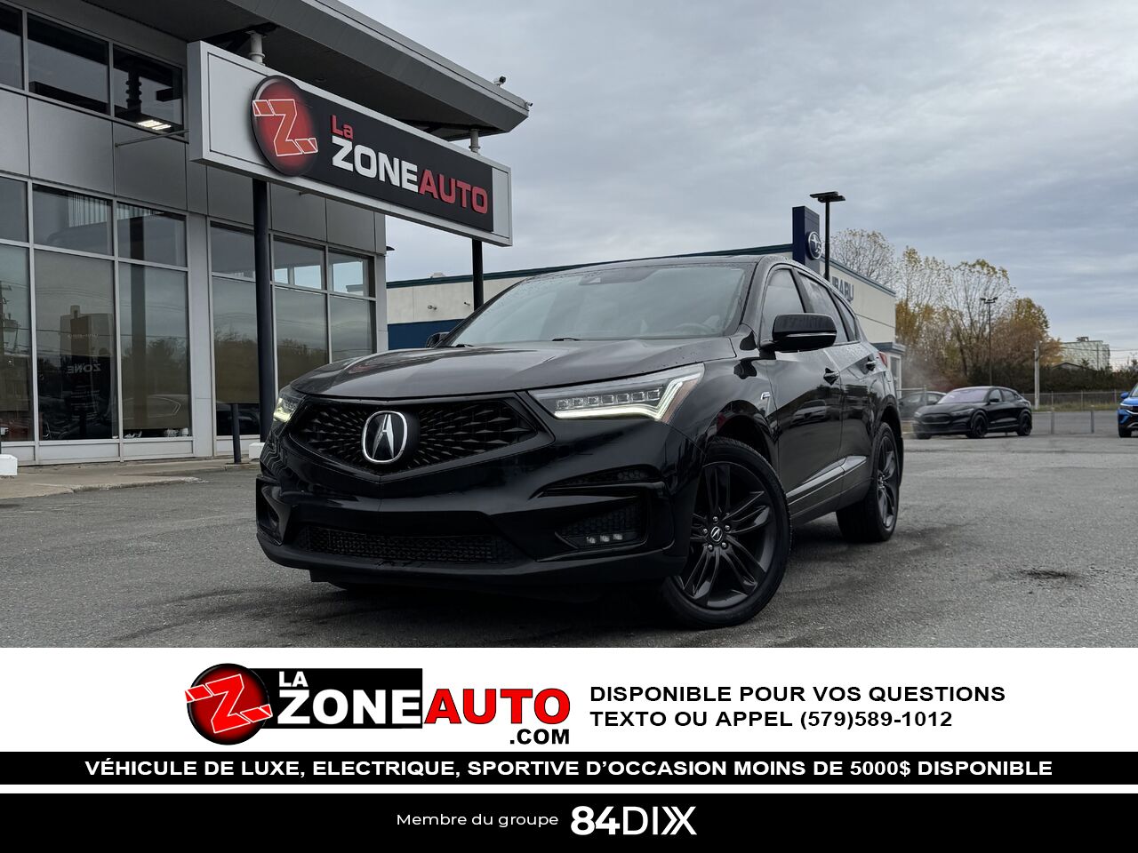 Acura RDX A-SPEC 2020 Noir Granby - photo #0