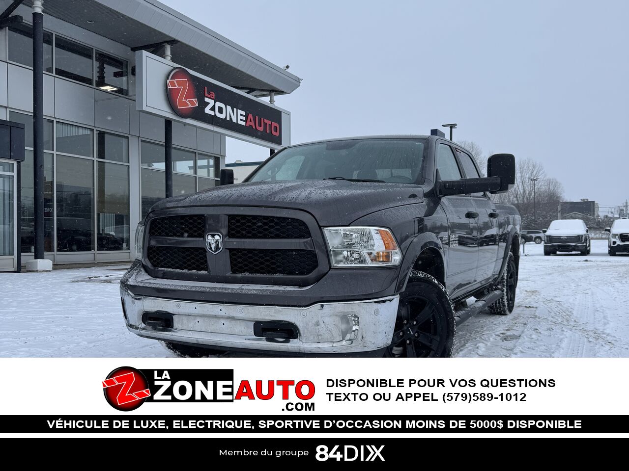 2018 Ram Outdoorsman V8 1500 Grey Granby - photo #0