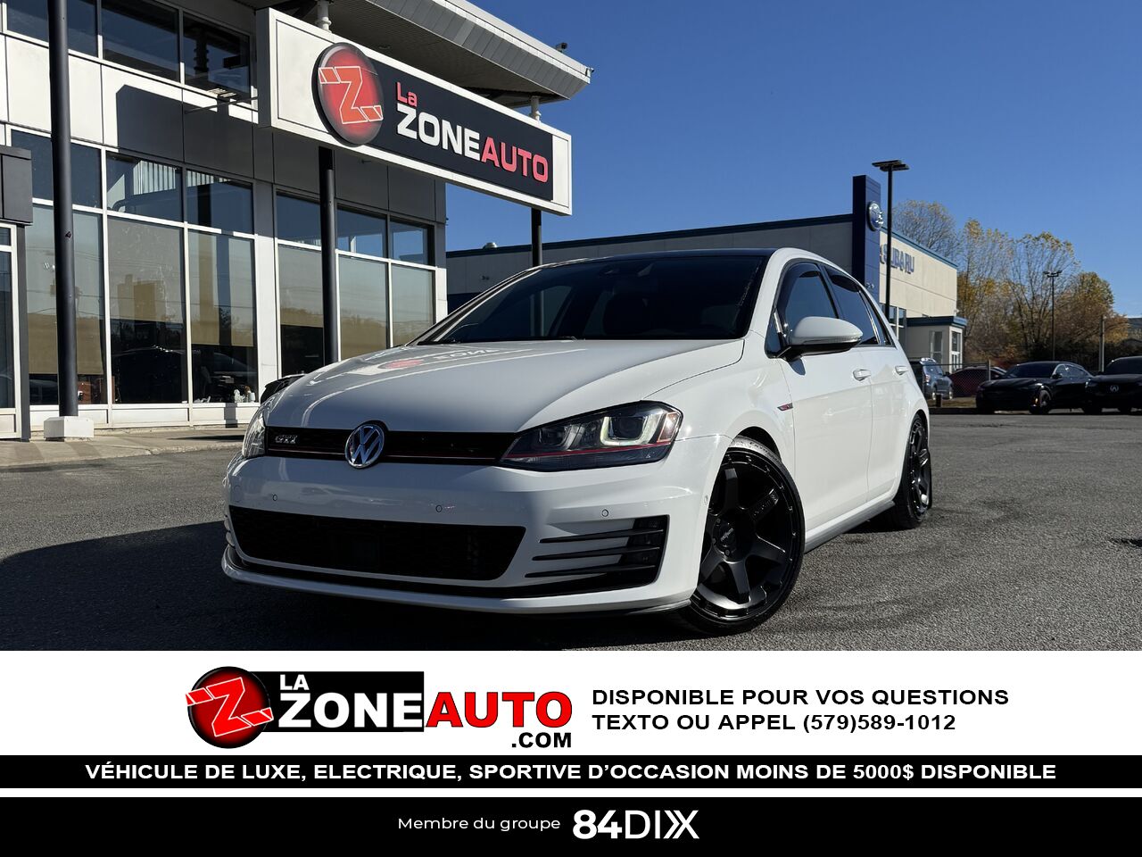 Volkswagen Golf GTI 2016 Blanc Granby - photo #0