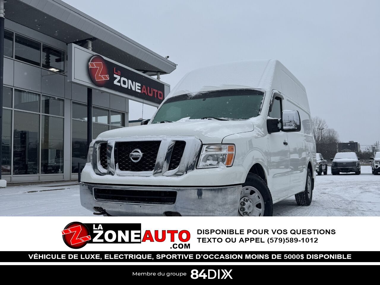 2014 Nissan NV White Granby - photo #0