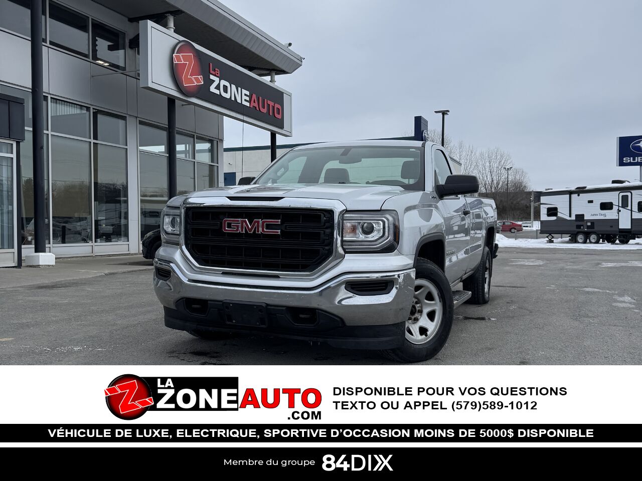 2018 GMC Sierra 1500 Simple Cab V6 Grey Granby - photo #0