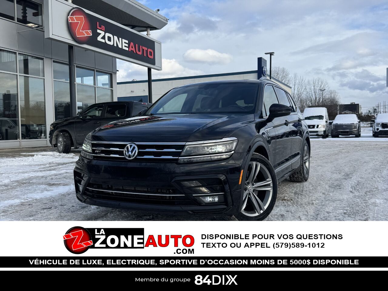 Volkswagen Tiguan Highline R-Line 2019 Noir Granby - photo #0