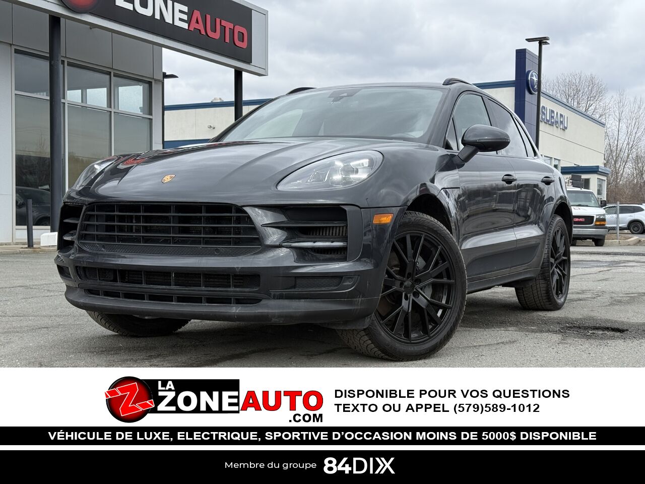 Porsche Macan S 2019 Gris Granby - photo #0