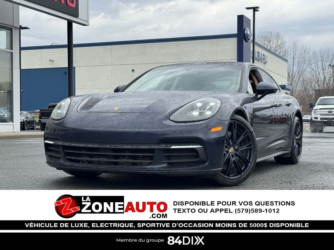 2019 Porsche Panamera 4 Chrono Blue Granby - photo #0