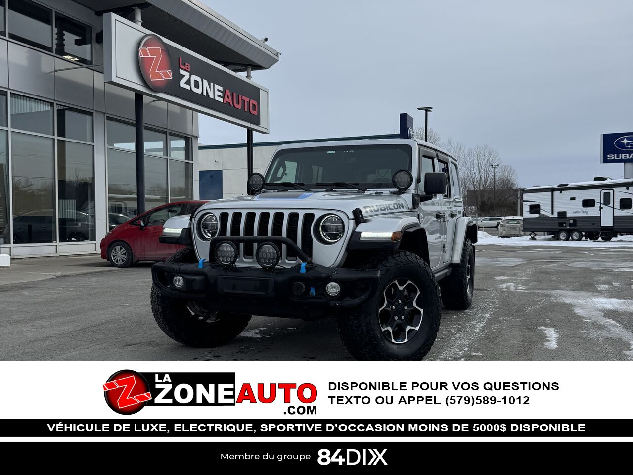 Jeep Wrangler 4xe RUBICON 2022 Argent Granby - photo #0