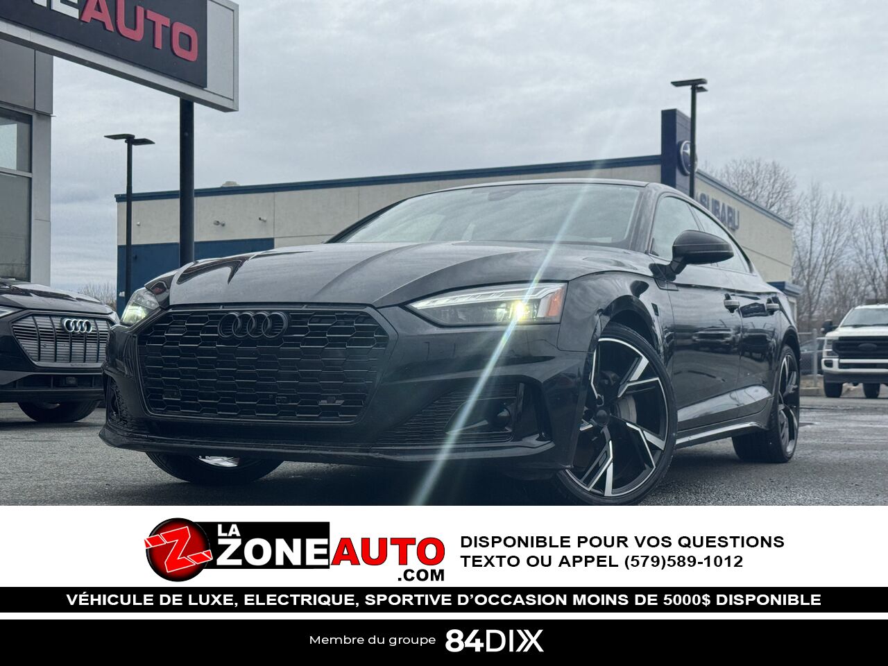 Audi A5 Sportback 2022 Noir Granby - photo #0