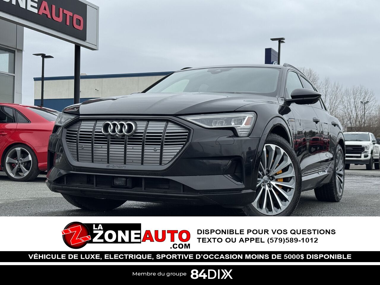 2019 Audi e-tron Technik Black Granby - photo #0