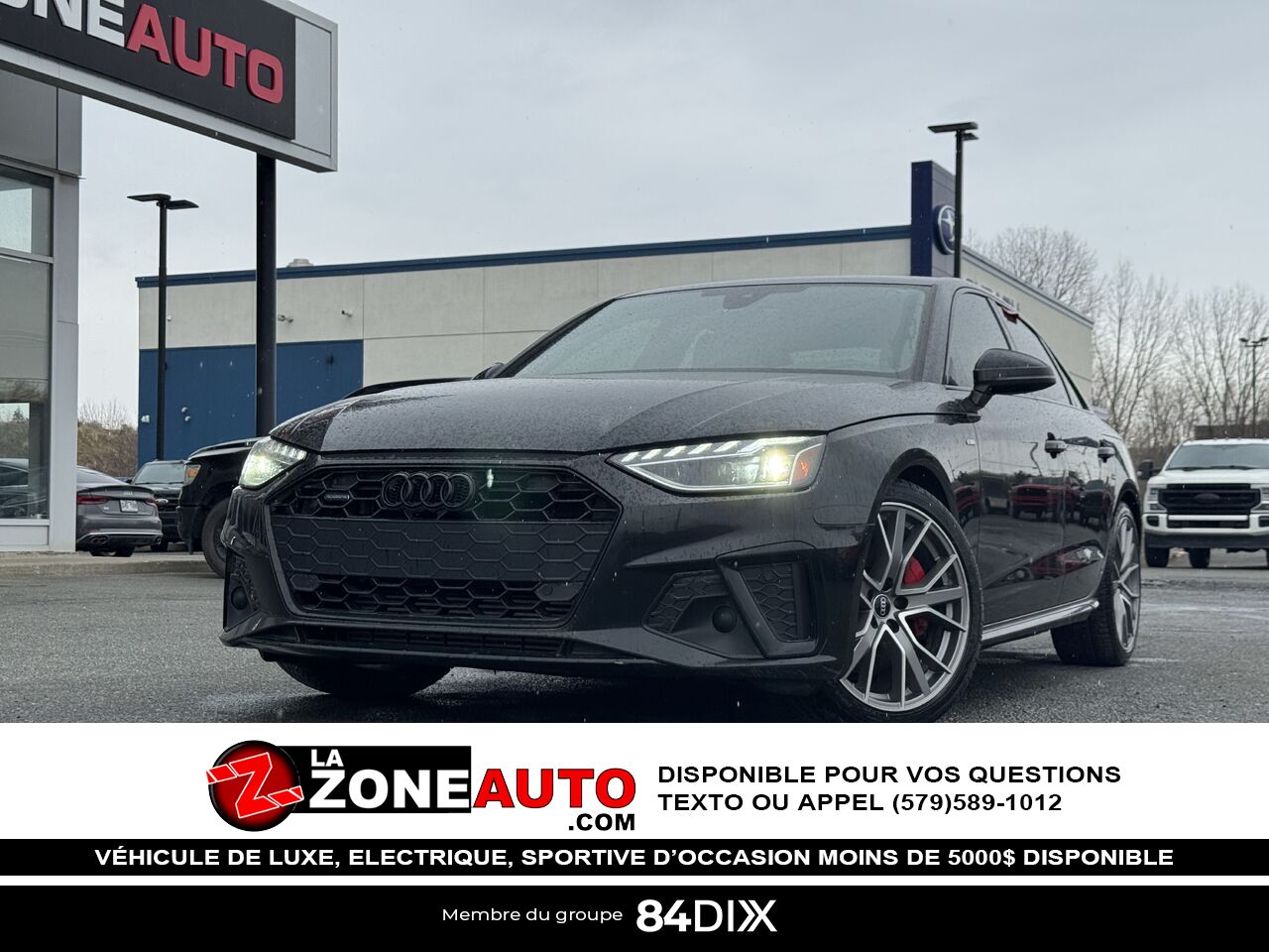 2022 Audi A4 Progressiv Black Granby - photo #0