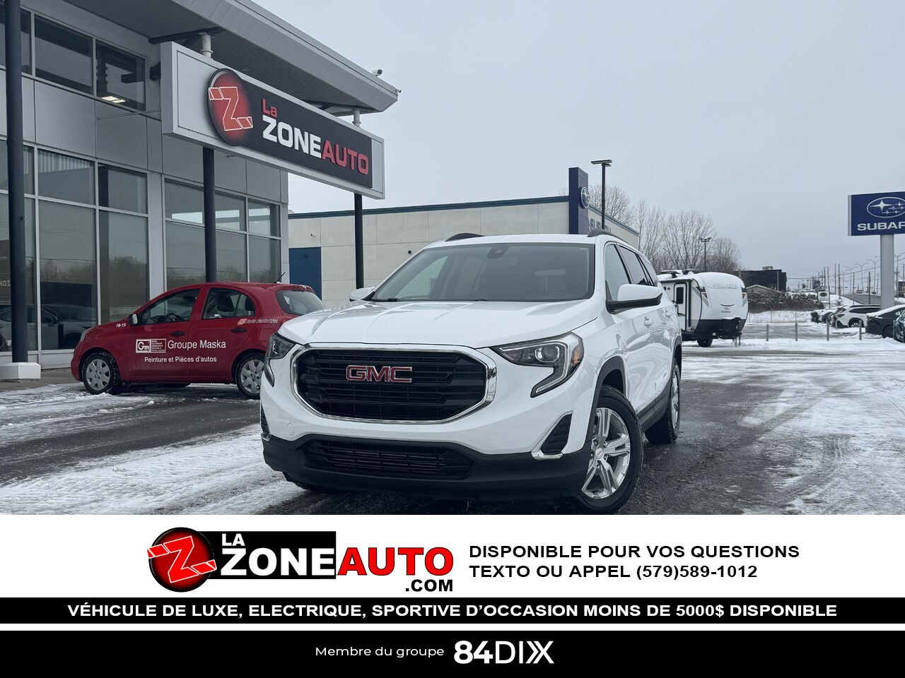GMC Terrain SLE 2020 Blanc Granby - photo #0