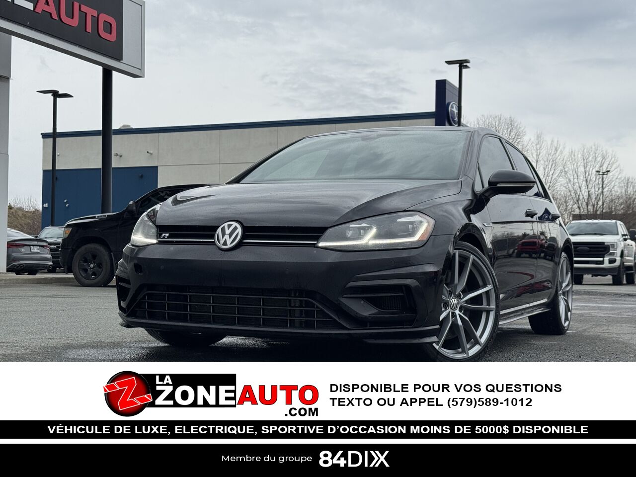 2018 Volkswagen Golf R DSG Black Granby - photo #0