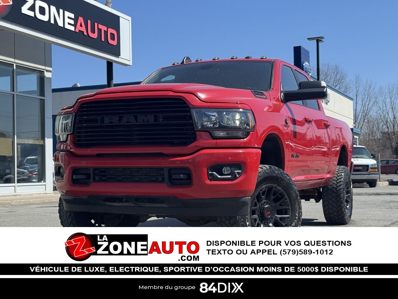 2021 Ram 2500 Cummins Red Granby - photo #0
