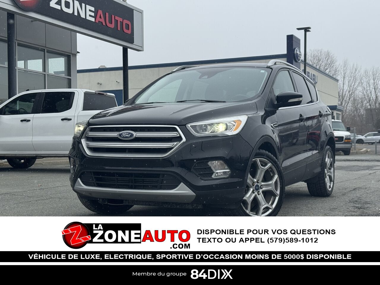 Ford Escape Titanium 2017 Noir Granby - photo #0