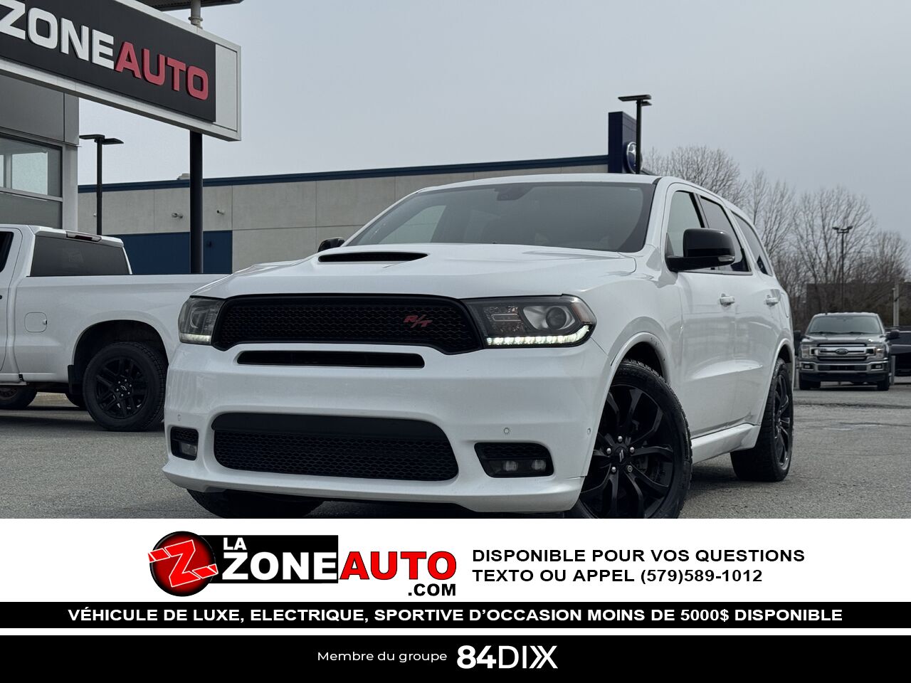 Dodge Durango R/T 2019 Blanc Granby - photo #0