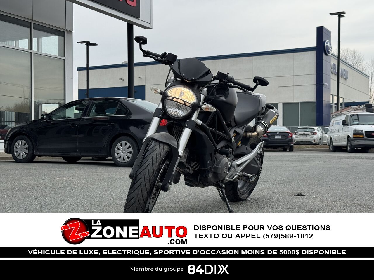 2009 Ducati Monster 696 Black Granby - photo #0