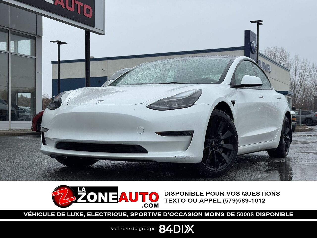 Tesla Model 3 SR+ 2023 Blanc Granby - photo #0