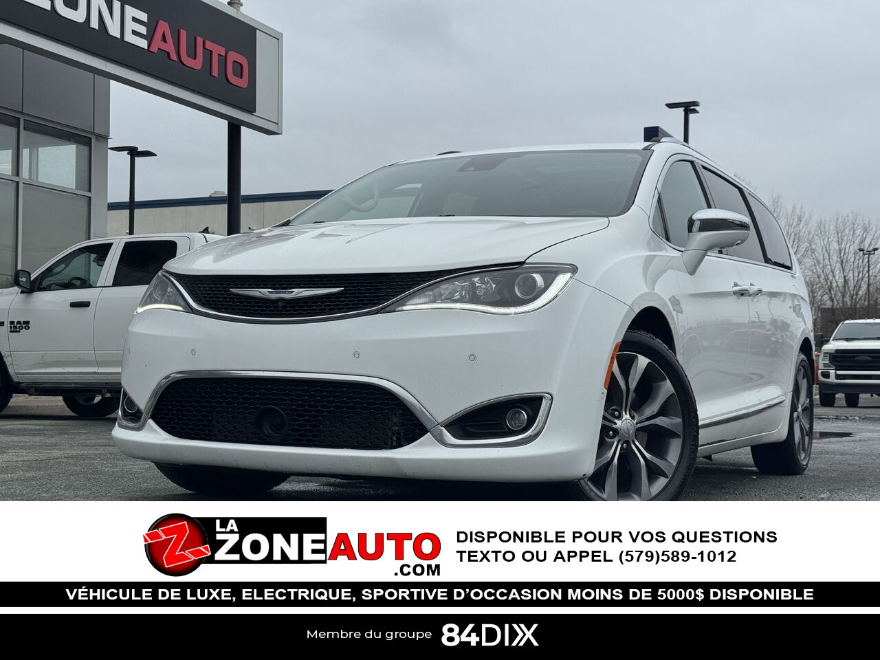 Chrysler Pacifica Limited 2017 Blanc Granby - photo #0