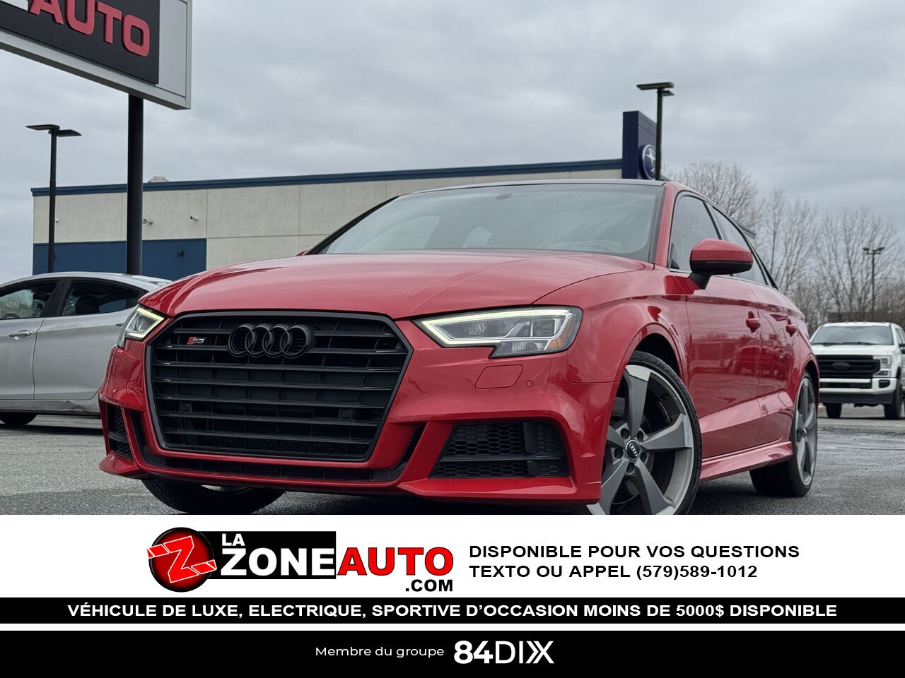 Audi S3 Technik 2020 Rouge Granby - photo #0