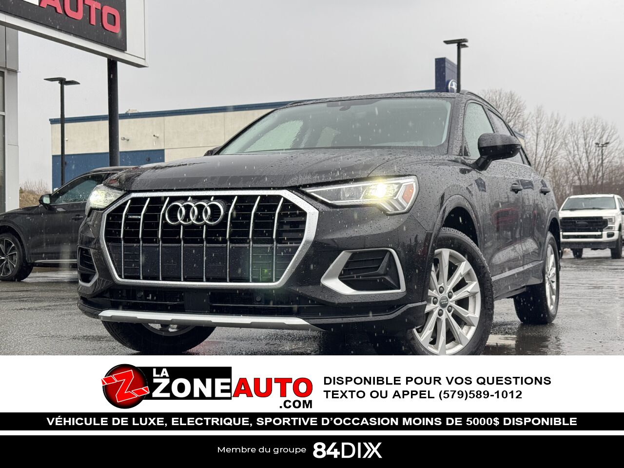 2020 Audi Q3 Quattro Black Granby - photo #0