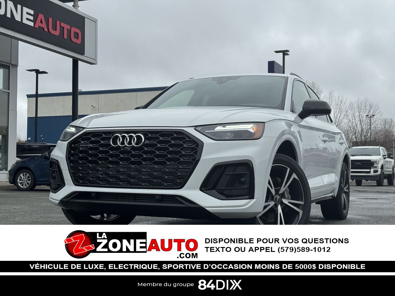 Audi Q5 Sportback Black Optic 2022 Blanc Granby - photo #0