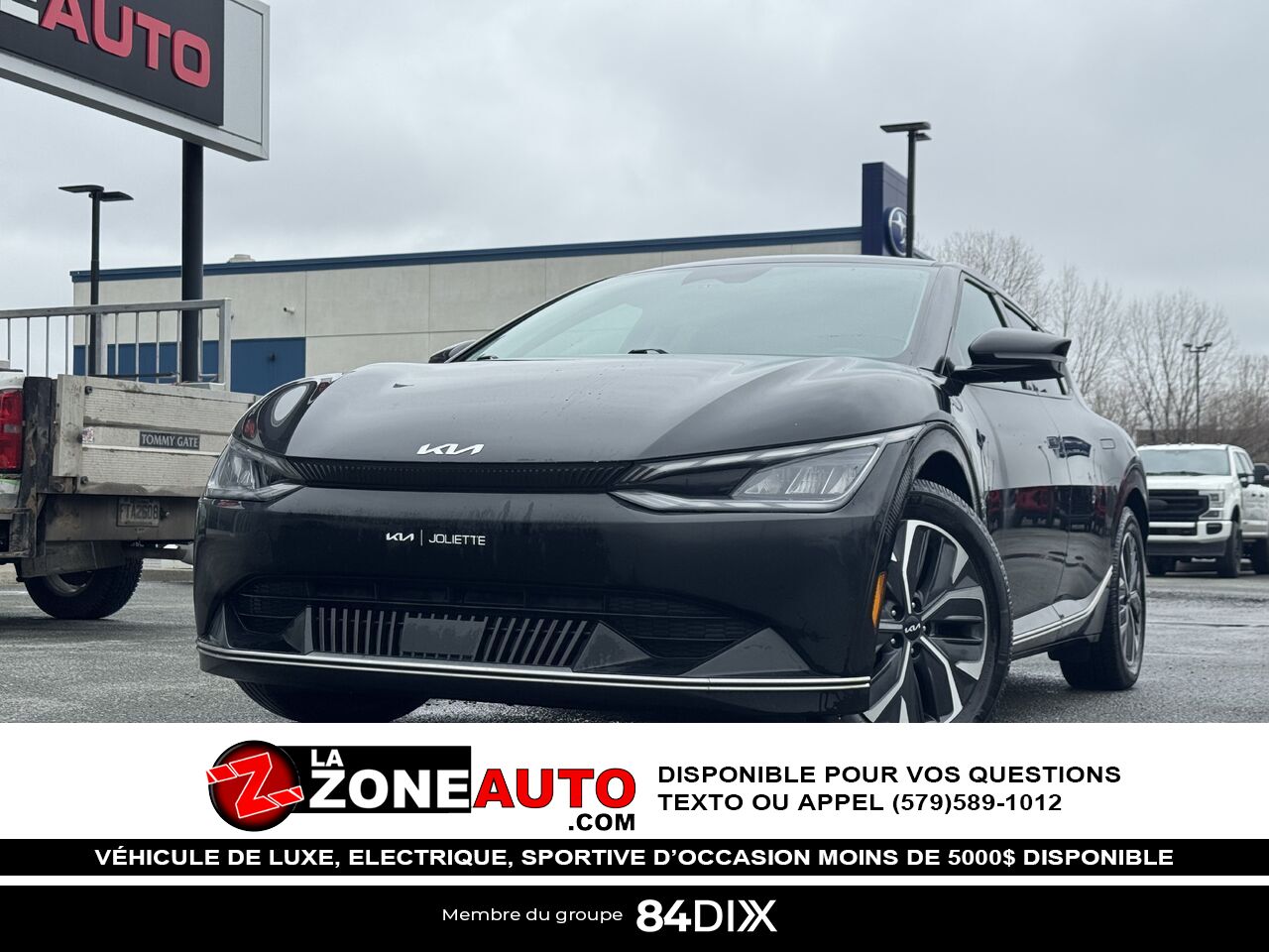 Kia EV6 Long Range 2022 Noir Granby - photo #0